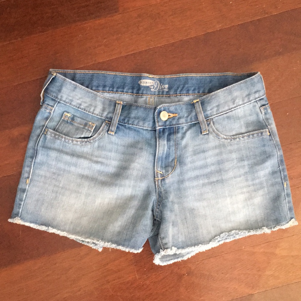 Old navy jean cut off shorts